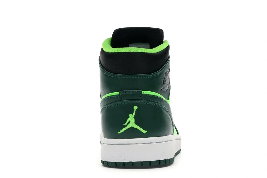 Фото № 4 с приближением к товару «‎Jordan 1 Retro Mid Gorge Green»