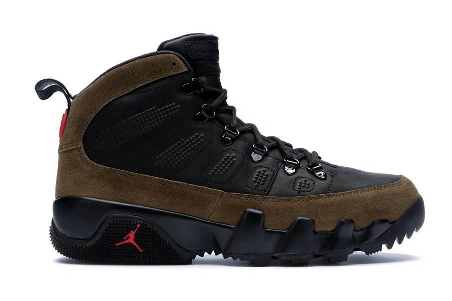 Фото № 1 с приближением к товару «‎Jordan 9 Retro Boot NRG Olive»