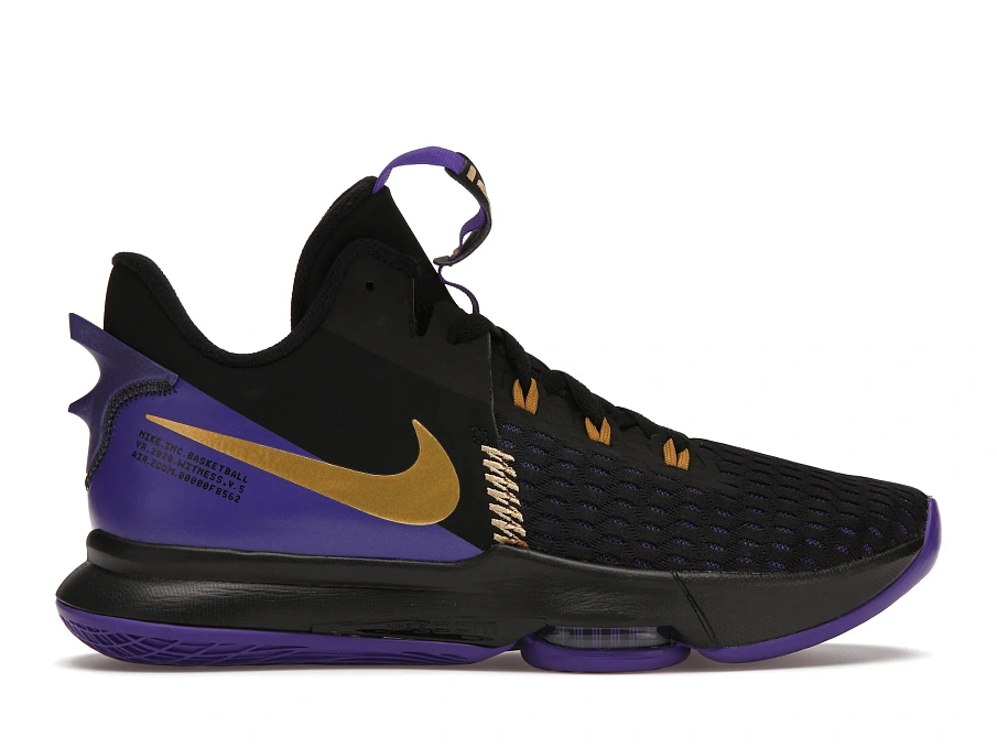 Фото № 1 с приближением к товару «‎Nike LeBron Witness 5 Lakers»