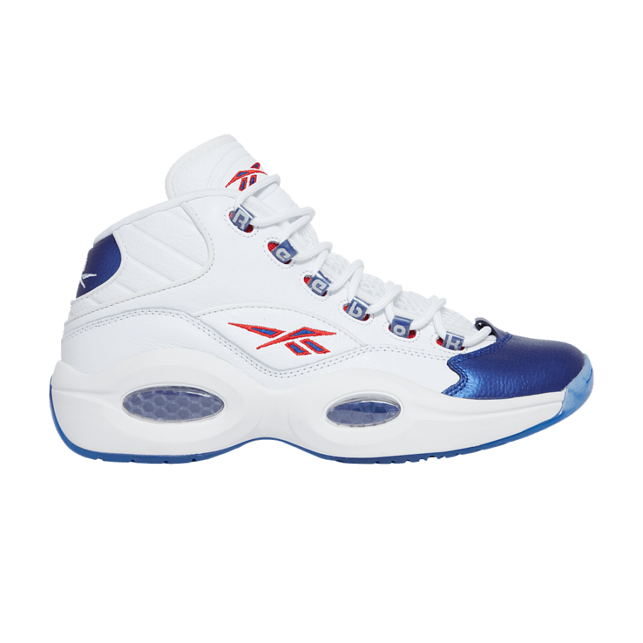 Фото № 1 с приближением к товару «‎Reebok Question Mid Blue Toe 2022»