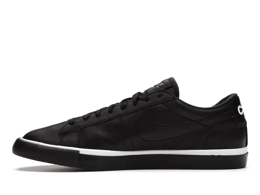 Фото № 3 с приближением к товару «‎Nike SB Blazer Low Comme des Garcons Black White»