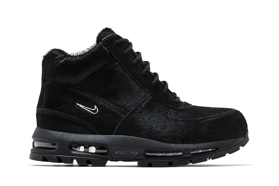Фото № 2 с приближением к товару «‎Nike Air Max Goadome Pony Hair Pack - Triple Black»
