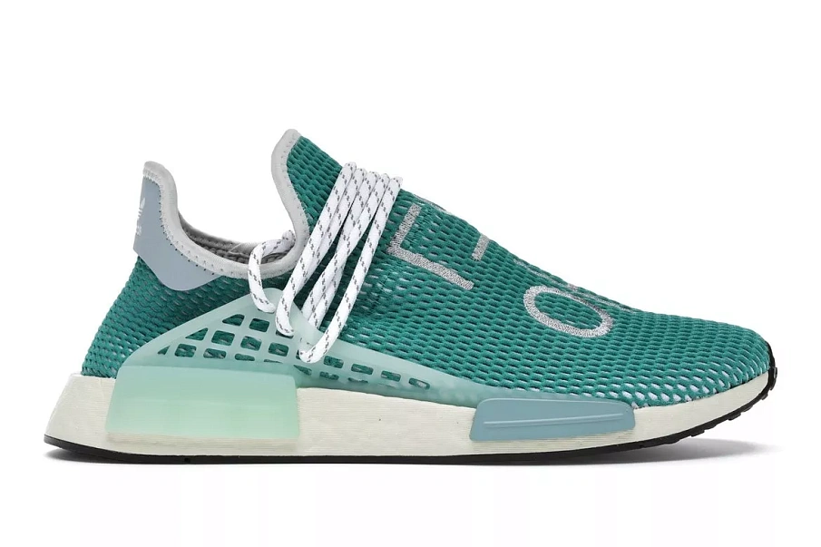 Фото № 1 с приближением к товару «‎adidas NMD Hu Pharrell Dash Green»