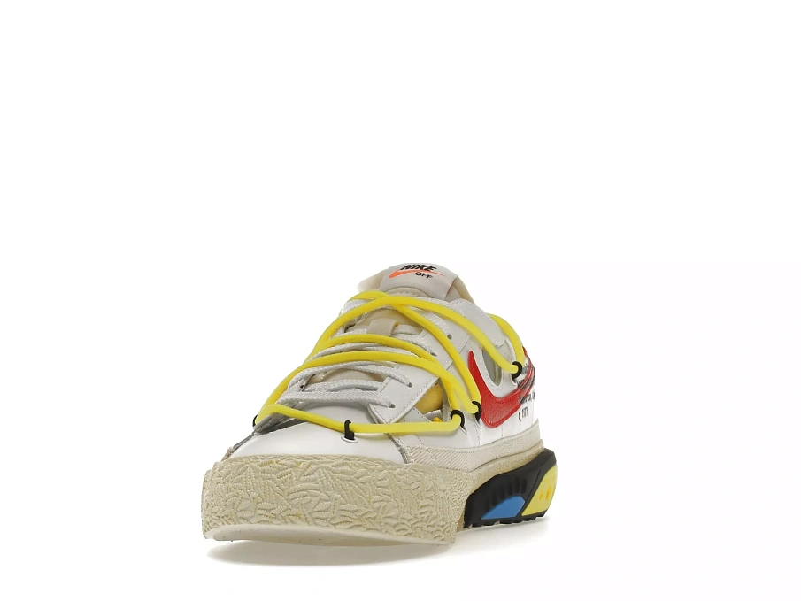 Фото № 2 с приближением к товару «‎Nike Blazer Low Off-White University Red»