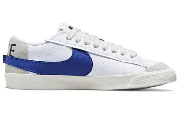 Nike Blazer Low '77 Jumbo Skate Shoes WhiteOld Royal-Light Bone-S - 2