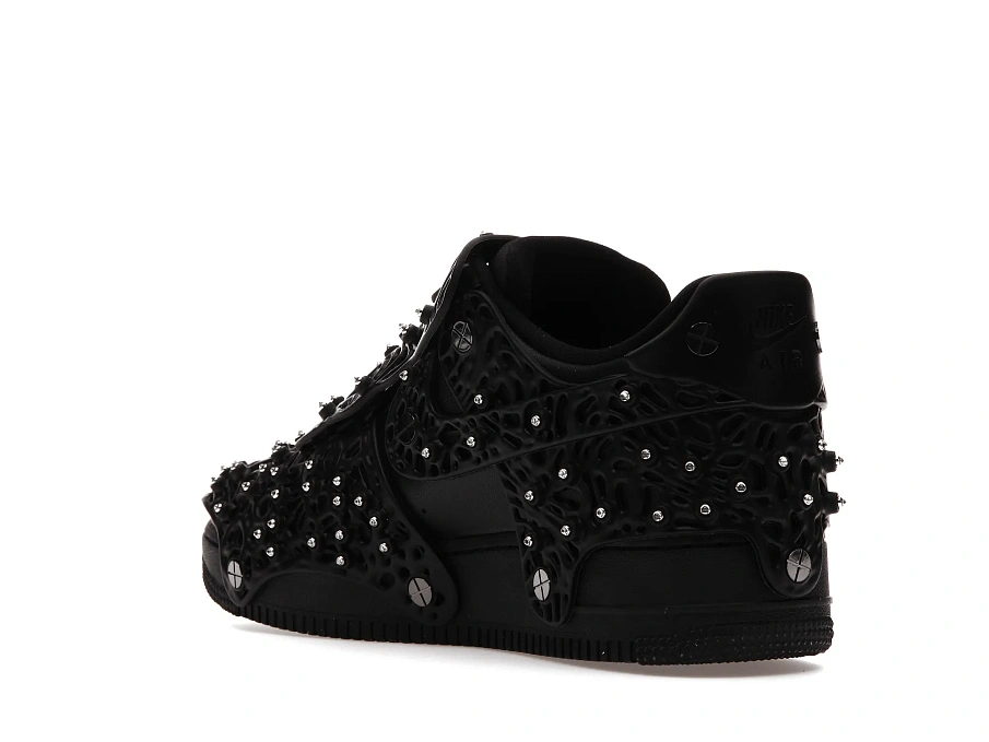 Фото № 6 с приближением к товару «‎Nike Air Force 1 Low Swarovski Retroreflective Crystals Black »