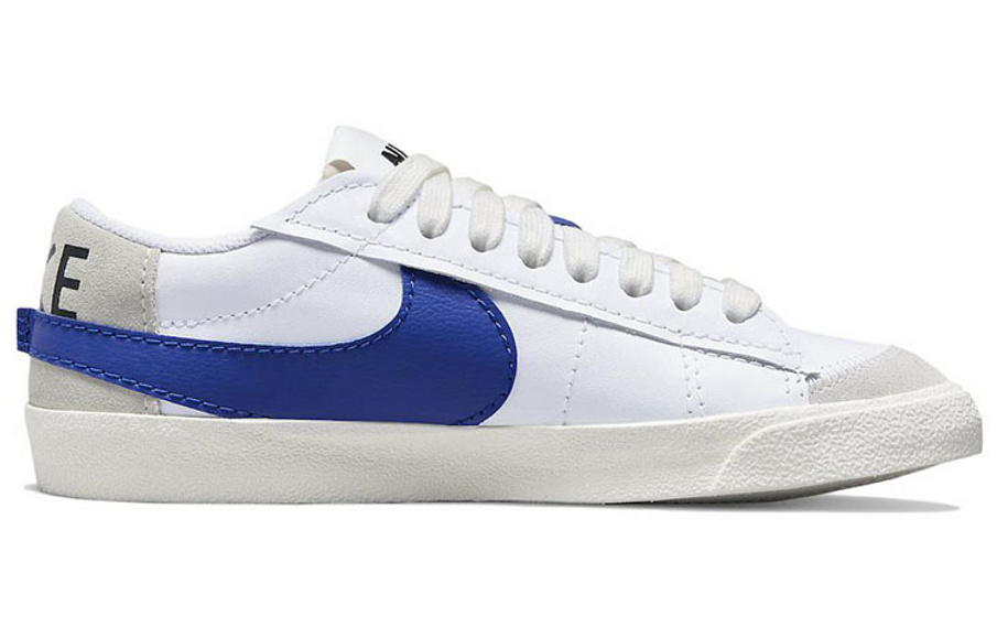 Фото № 2 с приближением к товару «‎Nike Blazer Low '77 Jumbo Skate Shoes WhiteOld Royal-Light Bone-S»