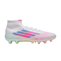 Фото № 1 с приближением к товару «‎adidas Women's Adizero F50 Sparkfusion Elite Mid FG AG Future Icons Trinity Pack (JH7650)»