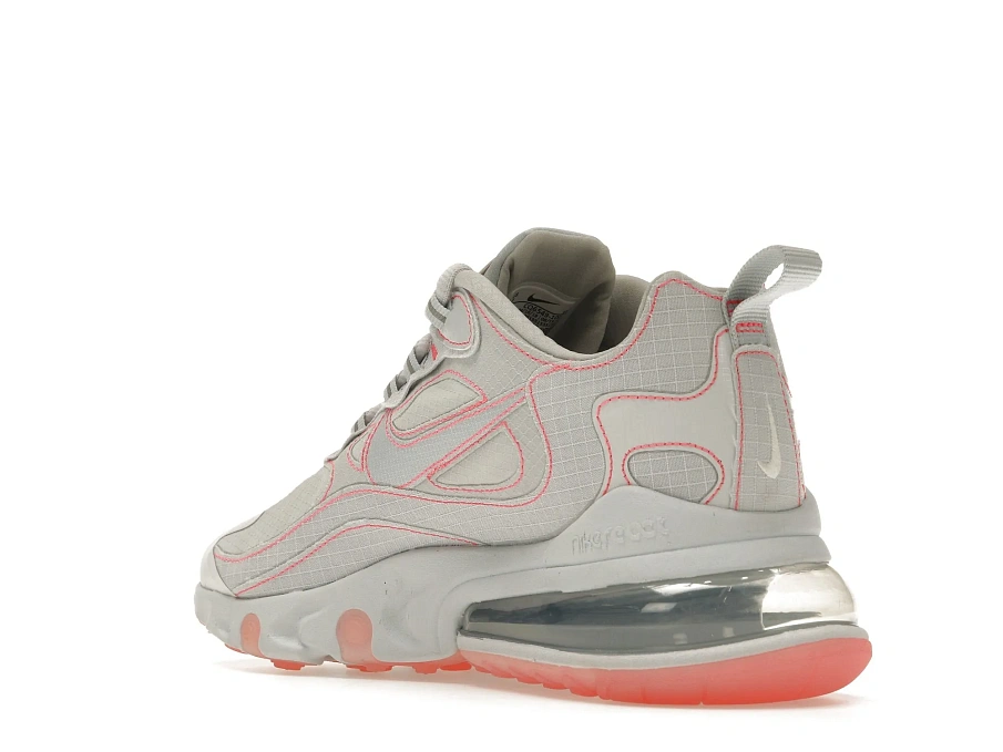 Фото № 6 с приближением к товару «‎Nike Air Max 270 React Stitch White Flash Crimson»