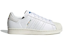 Фото № 1 с приближением к товару «‎adidas Superstar White Rainbow Logo »