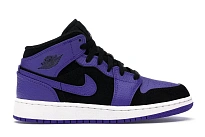 Фото № 1 с приближением к товару «‎Jordan 1 Mid Black Dark Concord »