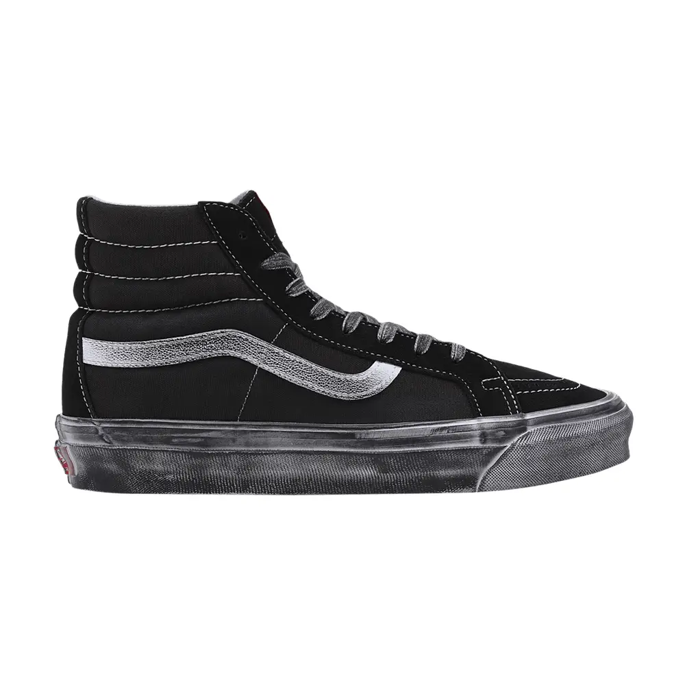 Vans OG Sk8-Hi LX Stressed - Black White - 1