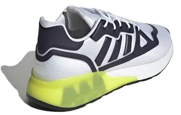 adidas originals ZX 2K Boost Futureshell WhiteBlueYellow - 4