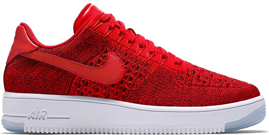 Фото № 1 с приближением к товару «‎Nike Air Force 1 Ultra Flyknit Low University Red»