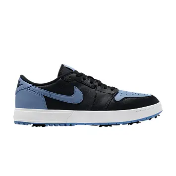 Air Jordan 1 Low G Spiked Golf Black White Chambray - 1