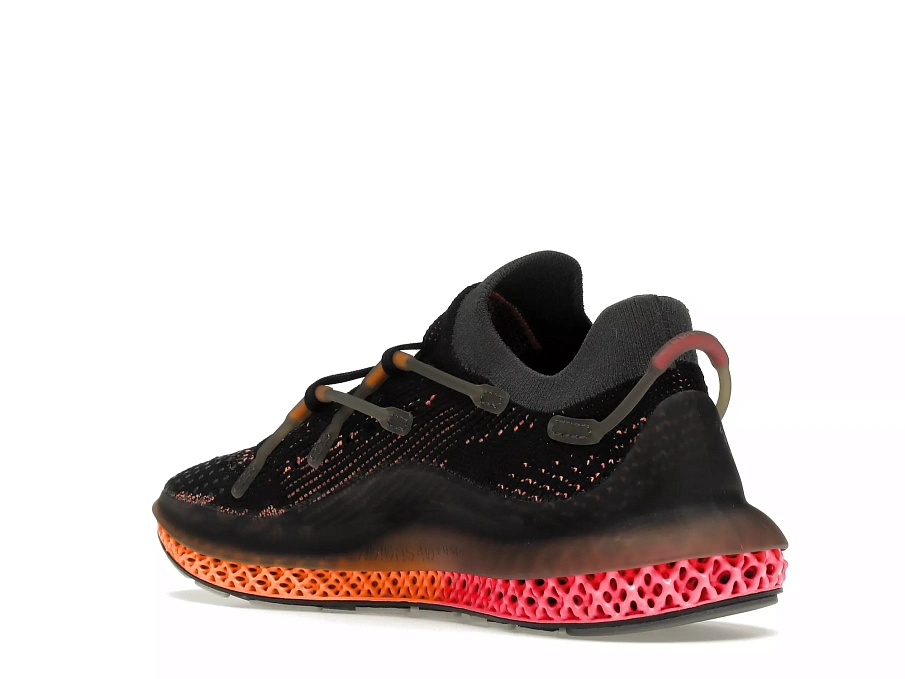 Фото № 2 с приближением к товару «‎adidas 4D Fusio Black Orange Pink»