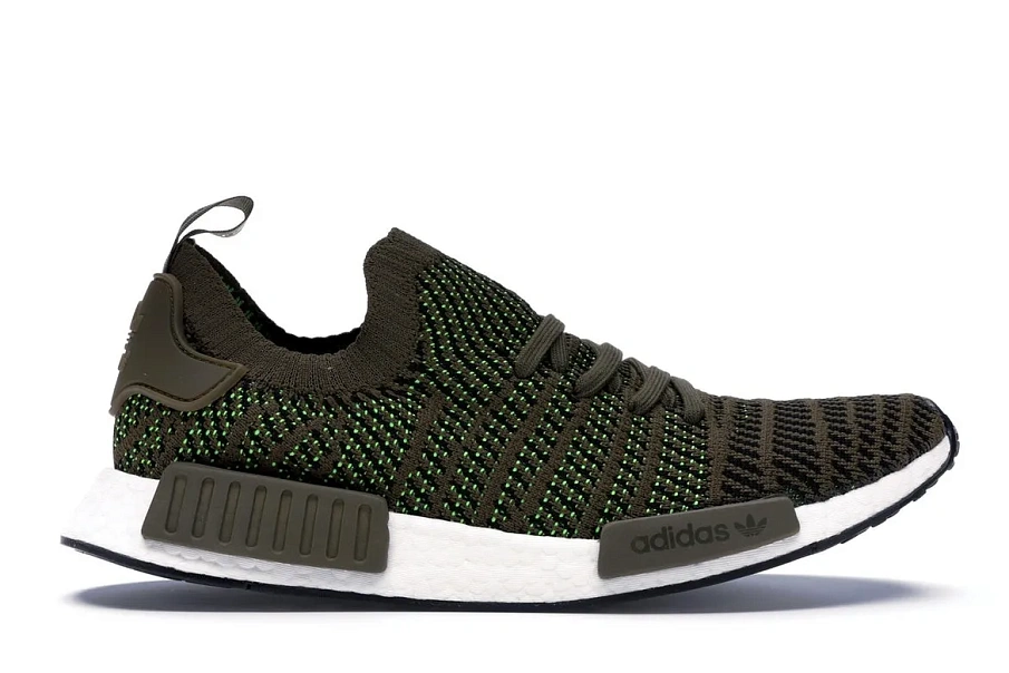 Фото № 1 с приближением к товару «‎adidas NMD R1 STLT Trace Olive»