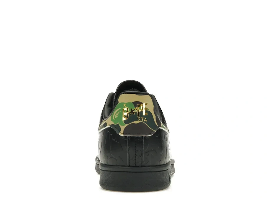 Фото № 4 с приближением к товару «‎adidas Stan Smith Bape 30th Anniversary Black»