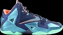 Фото № 1 с приближением к товару «‎Nike LeBron XI Akron vs. Miami »