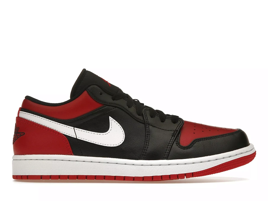 Фото № 1 с приближением к товару «‎Jordan 1 Low Alternate Bred Toe»