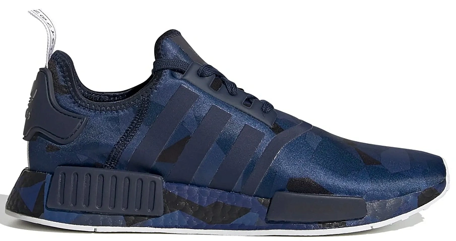 Фото № 1 с приближением к товару «‎adidas NMD R1 Fractal Camo Collegiate Navy»