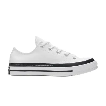 Fragment Design x Moncler x Converse Chuck 70 Low White - 1