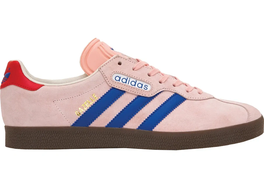 Фото № 1 с приближением к товару «‎adidas Gazelle Super size? London to Manchester Pink»
