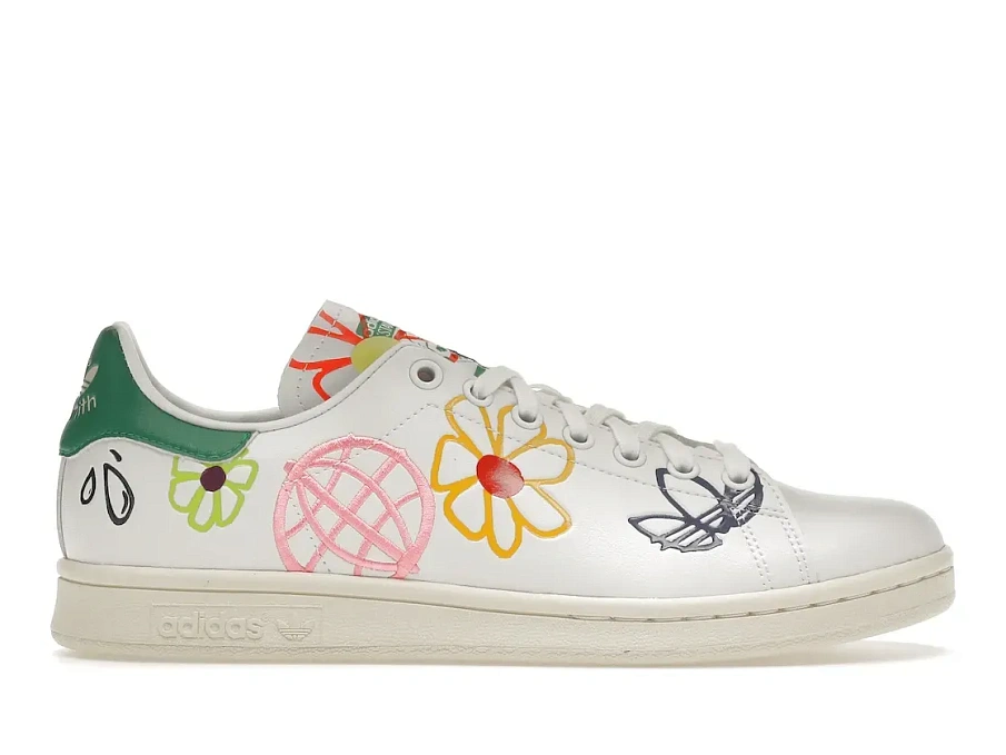 Фото № 1 с приближением к товару «‎adidas Stan Smith Primegreen Floral »