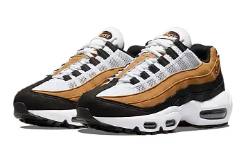 Nike Air Max 95 Recraft (GS) Comfortable Running Shoes BrownChestnut - 5