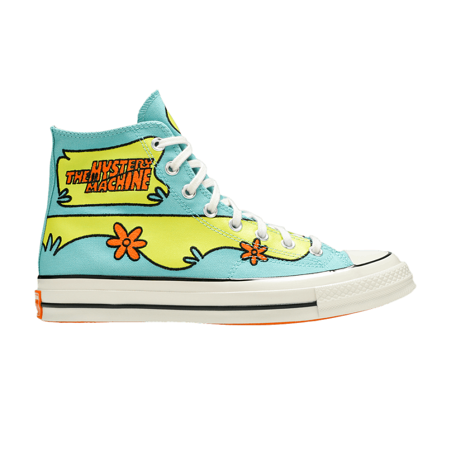 Фото № 1 с приближением к товару «‎Scooby-Doo x Converse Chuck 70 High The Mystery Machine»