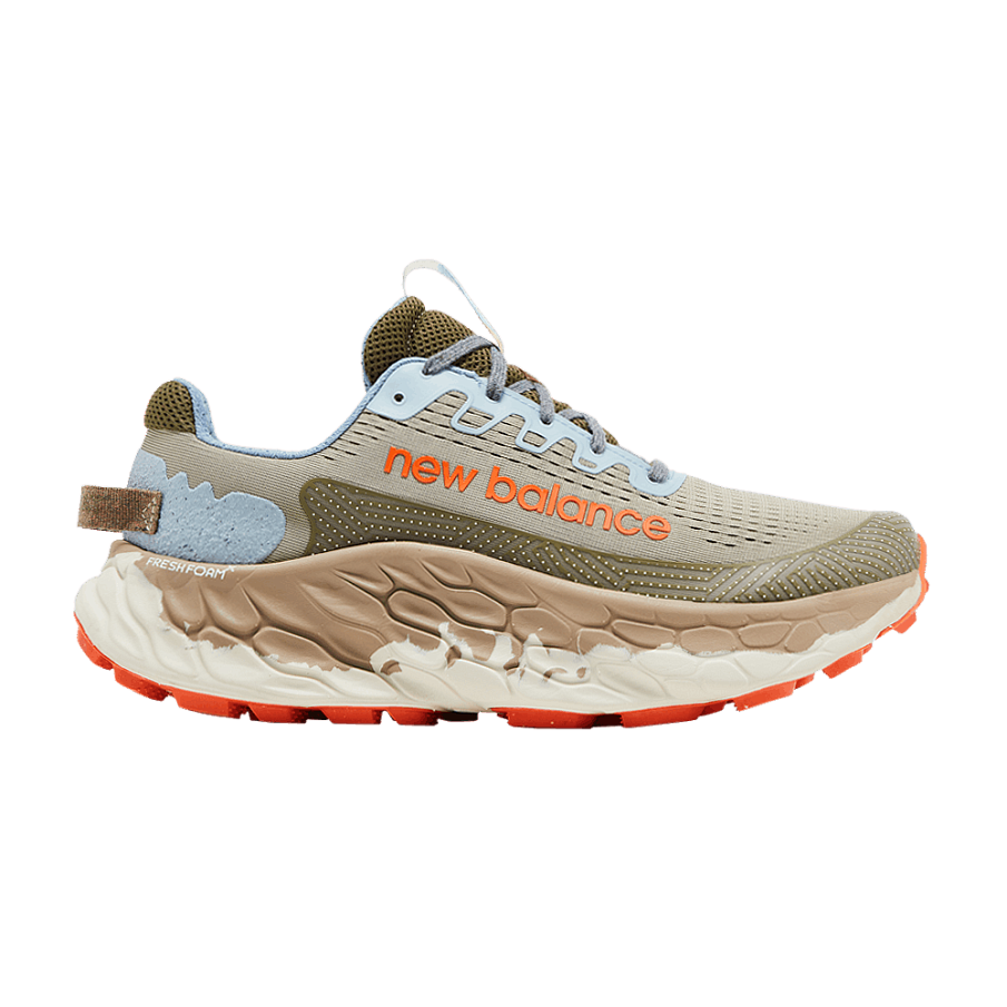 Фото № 1 с приближением к товару «‎New Balance Fresh Foam X More Trail v3 Fatigue Green Poppy (MTMORUG3)»