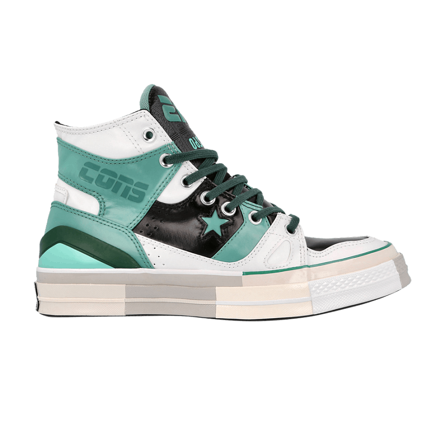 Фото № 1 с приближением к товару «‎Converse Chuck 70 E260 High White Beryl Green»