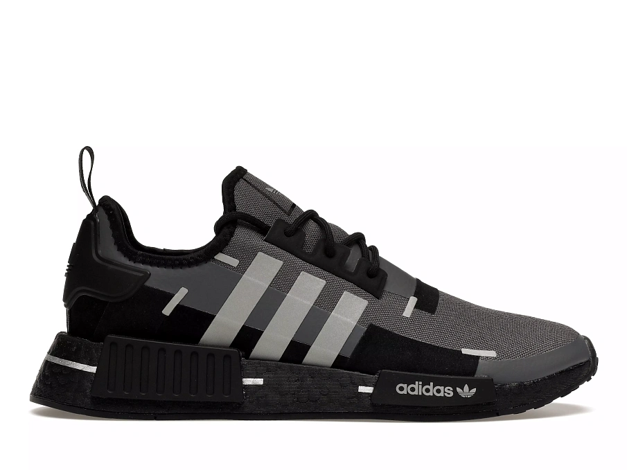 Фото № 1 с приближением к товару «‎adidas NMD R1 Black Carbon Metallic»