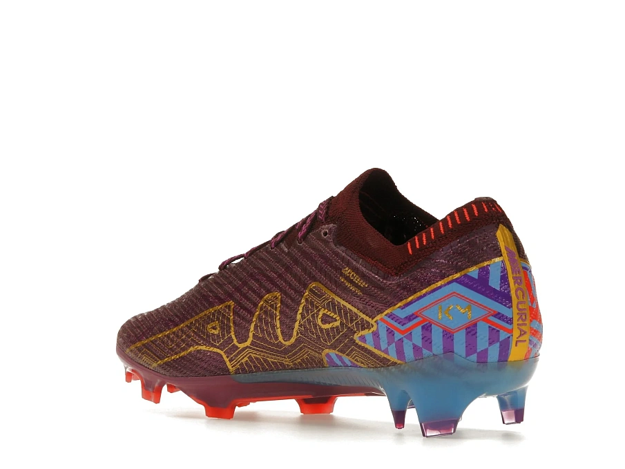 Фото № 6 с приближением к товару «‎Nike Zoom Mercurial Vapor 15 Elite KM FG Mbappé Dark Beetroot»