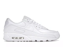 Фото № 1 с приближением к товару «‎Nike Air Max 90 Leather Triple White (2020)»