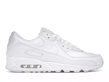 Nike Air Max 90 Leather Triple White (2020) - 1