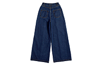 Фото № 2 с приближением к товару «‎adidas originals x IVY PARK Wmns Denim Wide-leg Snap Jeans Blue»
