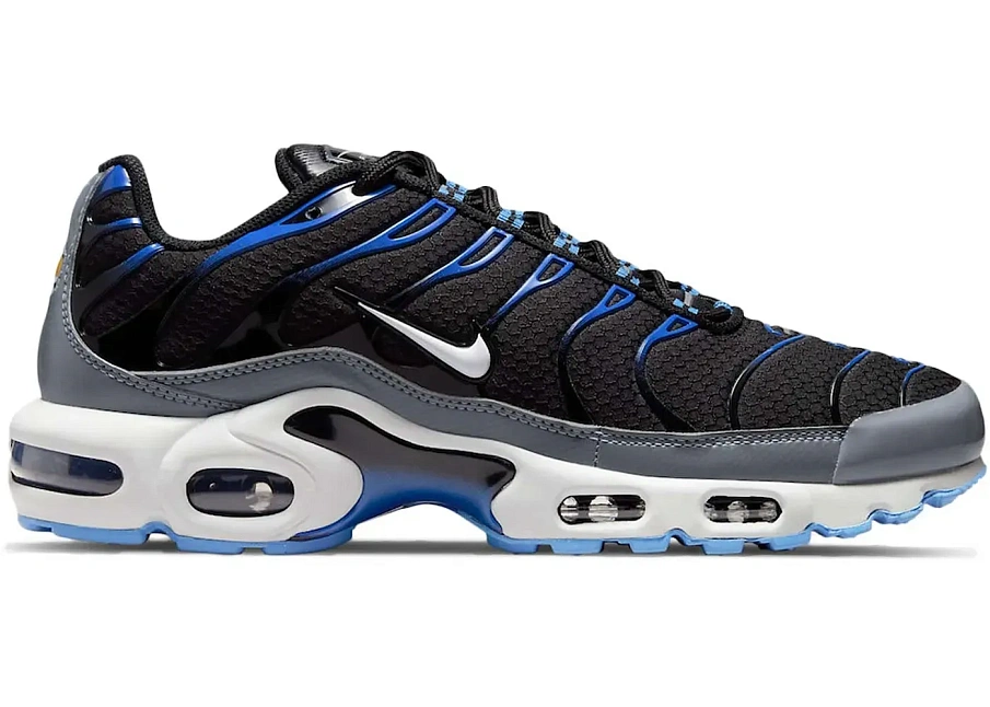 Фото № 1 с приближением к товару «‎Nike Air Max Plus Black Royal Grey»