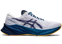 Фото № 1 с приближением к товару «‎ASICS Novablast 3 White Deep Ocean»