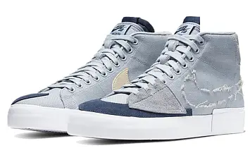 Nike SB Blazer Mid Edge Hack Pack Obsidian Mist Skate shoes - 4
