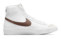 Фото № 2 с приближением к товару «‎Nike Blazer Mid '77 (GS) Mid-Top Sneakers WhiteYellowBrown»
