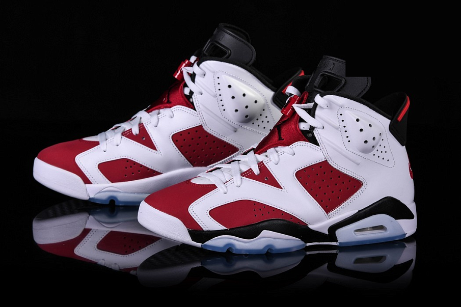 Фото № 4 с приближением к товару «‎Nike Air Jordan 6 Retro Carmine »