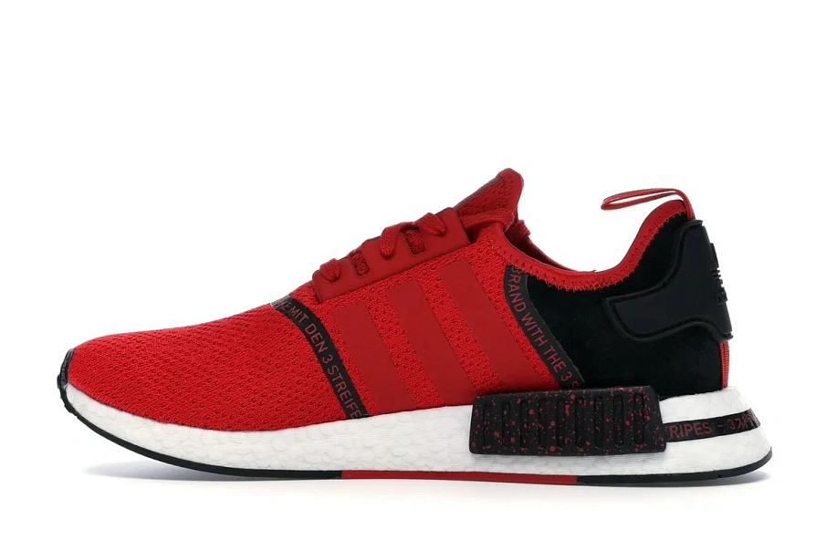 Фото № 6 с приближением к товару «‎adidas NMD R1 Speckle Pack Scarlet»