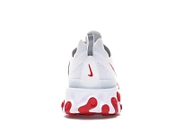 Фото № 4 с приближением к товару «‎Nike React Element 55 White Red»
