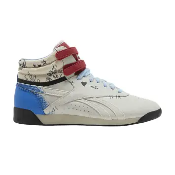 DC Comics x Reebok Women's Freestyle High Harley Quinn - 1