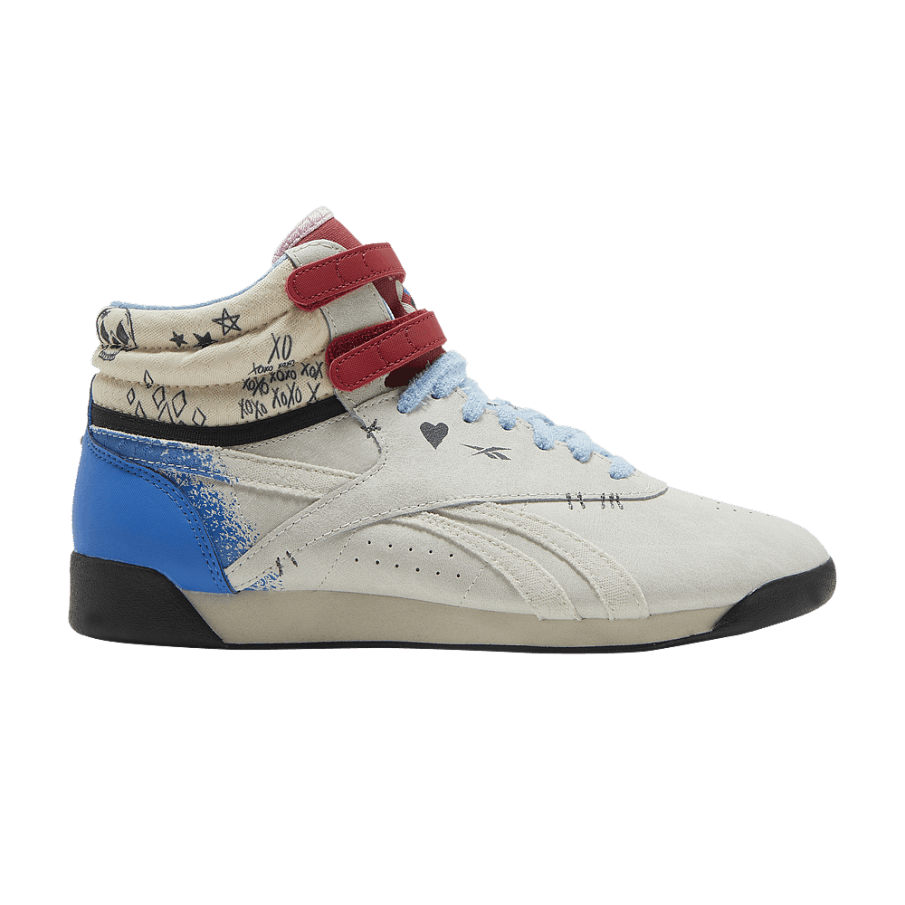 Фото № 1 с приближением к товару «‎DC Comics x Reebok Women's Freestyle High Harley Quinn»