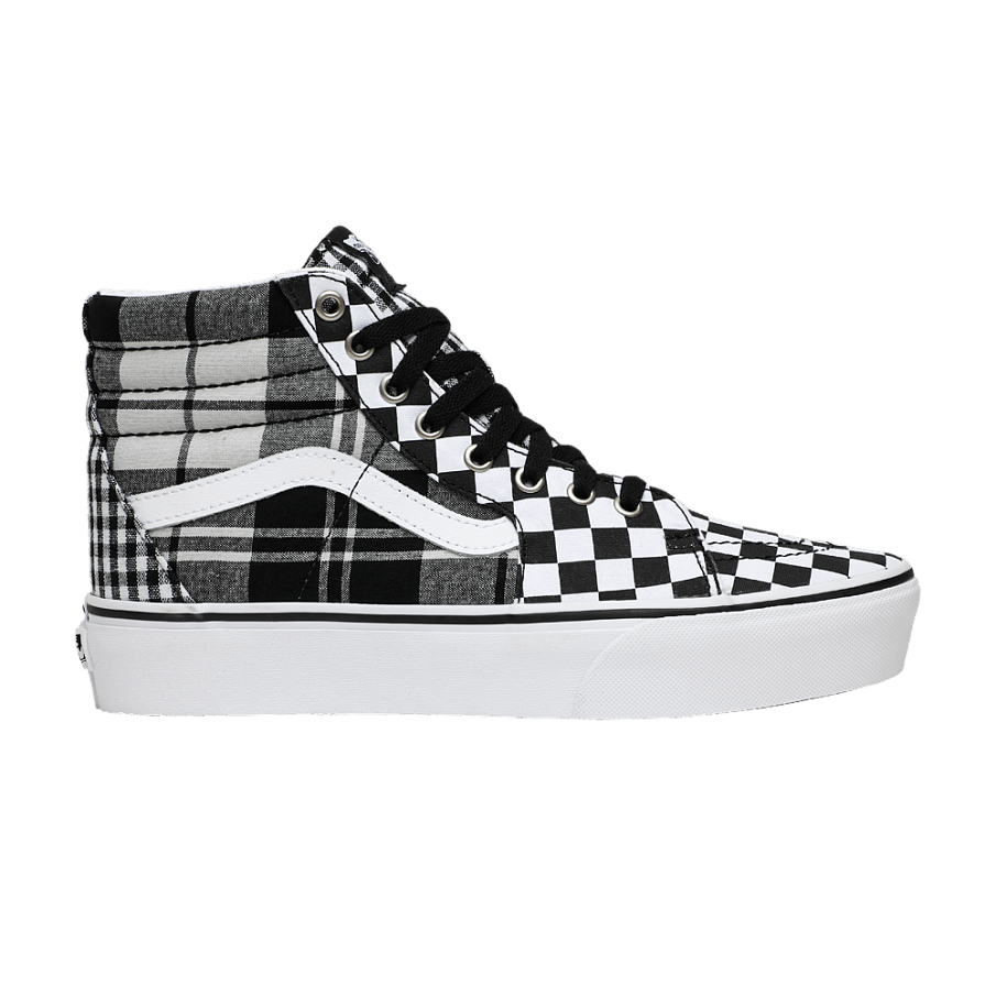 Фото № 1 с приближением к товару «‎Vans Sk8-Hi Platform Plaid Checkerboard»