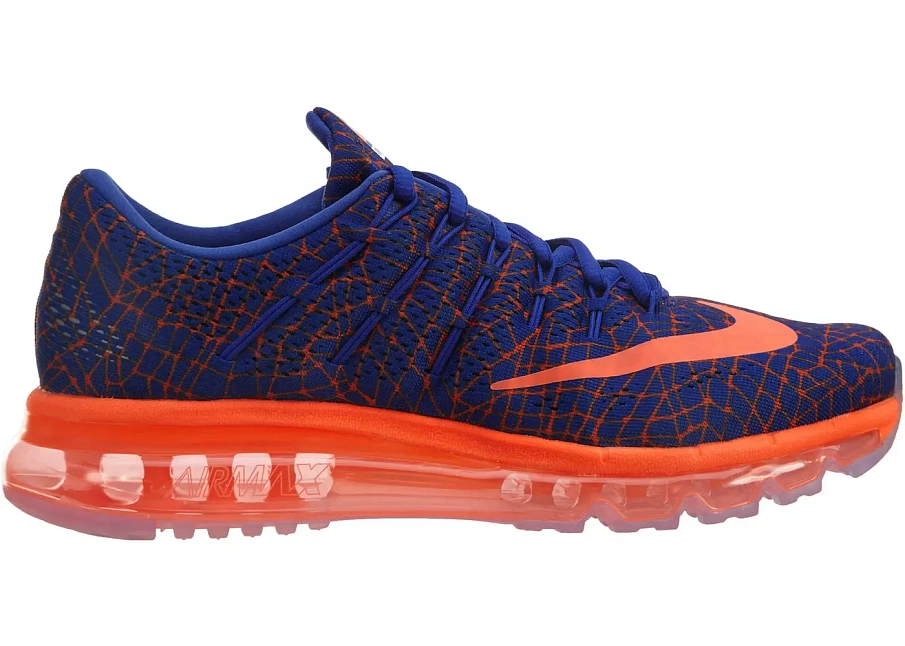 Фото № 1 с приближением к товару «‎Nike Air Max 2016 Print Concord Total Crimson»