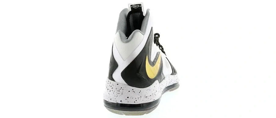 Фото № 4 с приближением к товару «‎Nike LeBron X Elite+ White Gold»