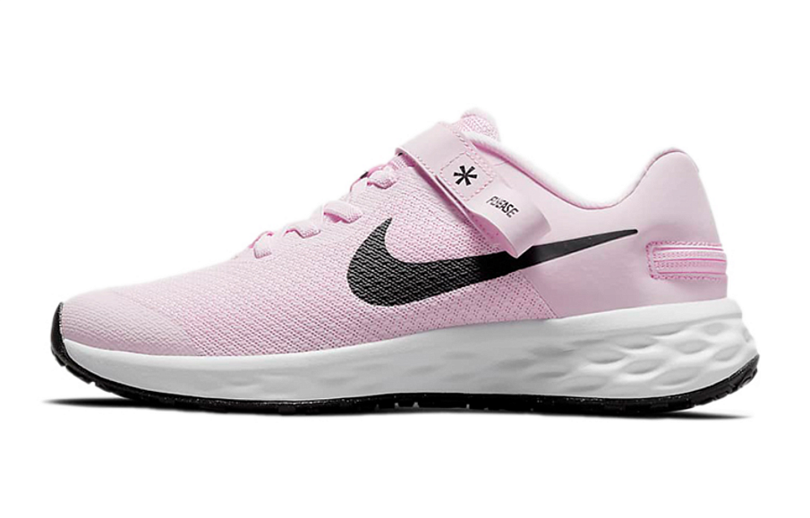 Фото № 1 с приближением к товару «‎Nike Revolution 6 FlyEase (GS) Low-Top Running Shoes Pink»